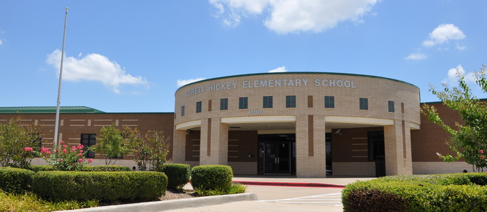 Hickey Elementary School front entrance 